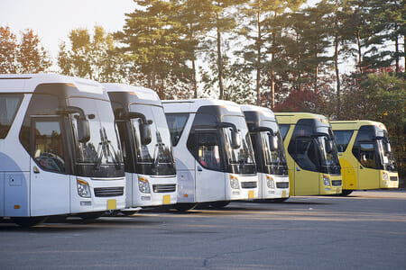 charter bus rentals Tyler Texas
